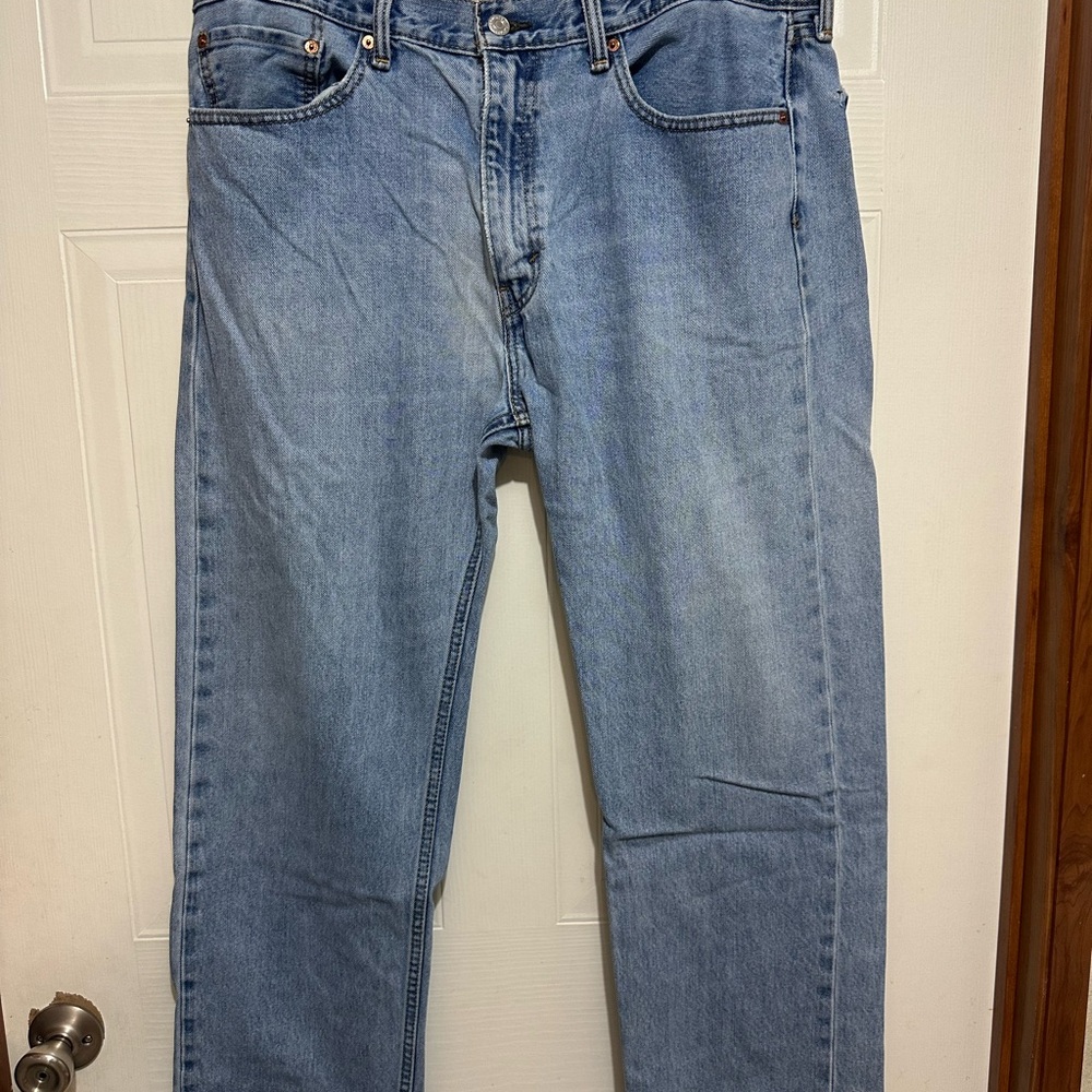 Levi's Blue Straight Jeans Classic Denim